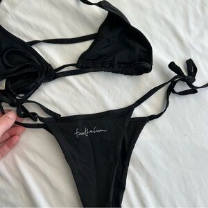 437 Black Bikini Set